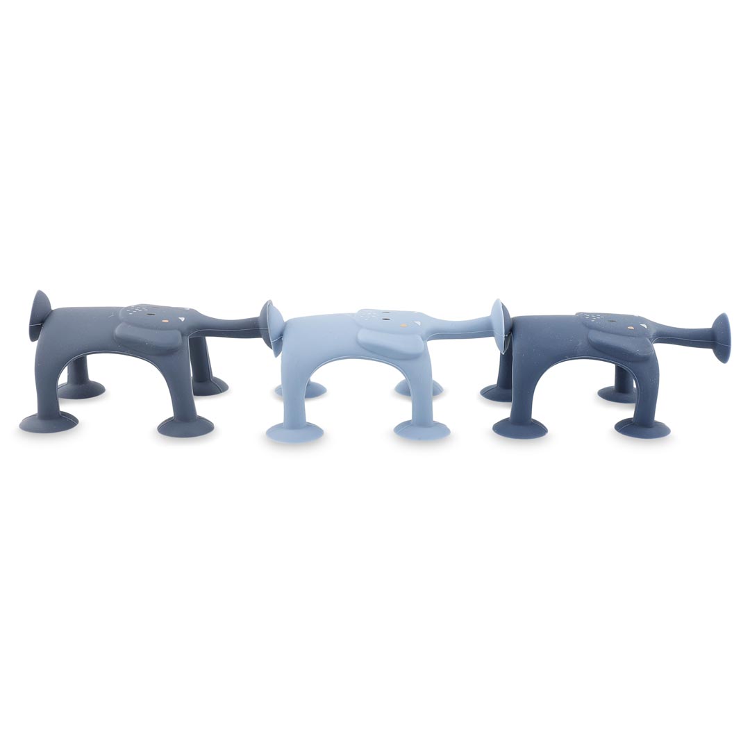 Tierspiel mit Saugnäpfen 3 Teile - Mrs. Elephant